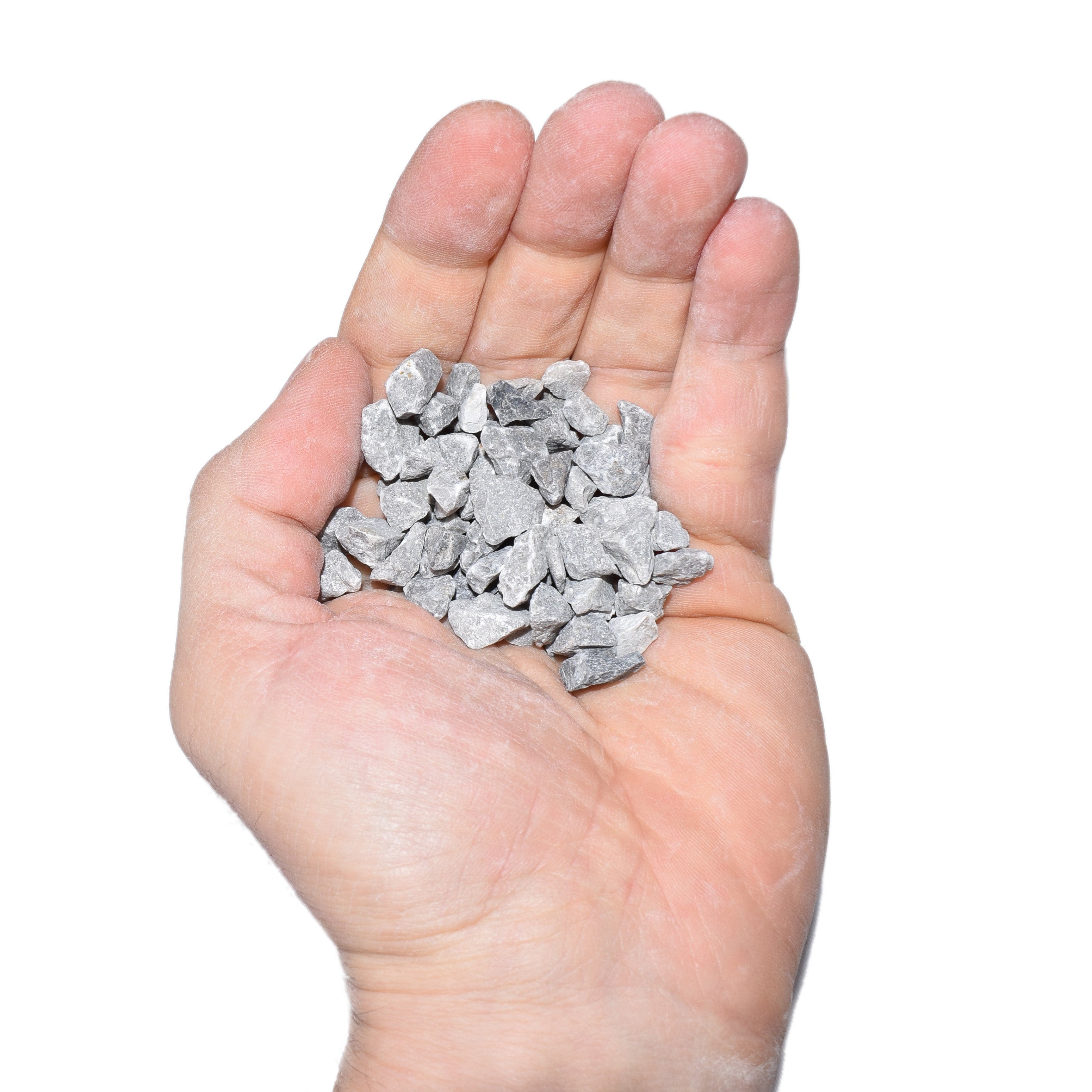 natürlicher Kalkstein gebrochen 0-8mm Körnung